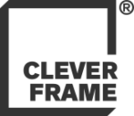 Ciemne logo CleverFrame