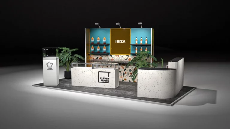 Lada ekspozycyjna bar eventowy Ibiza