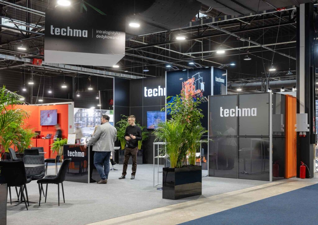 MPL Techma modułowe stoisko targowe Intralogistyka Poland EXPO