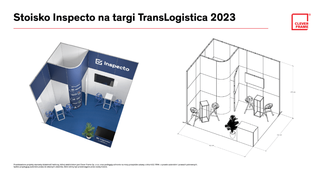 Optymalizacja kosztów poprzez wynajem stoiska targowego — case study współpracy Clever Frame x Inspecto