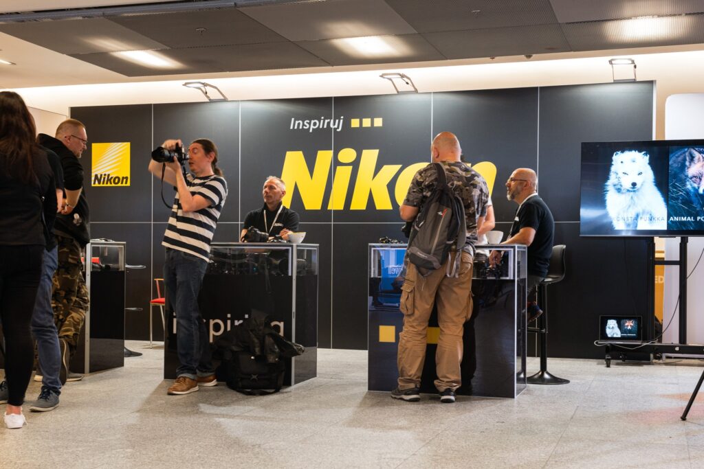 Stoisko targowe Nikon — projekt i produkcja Clever Frame