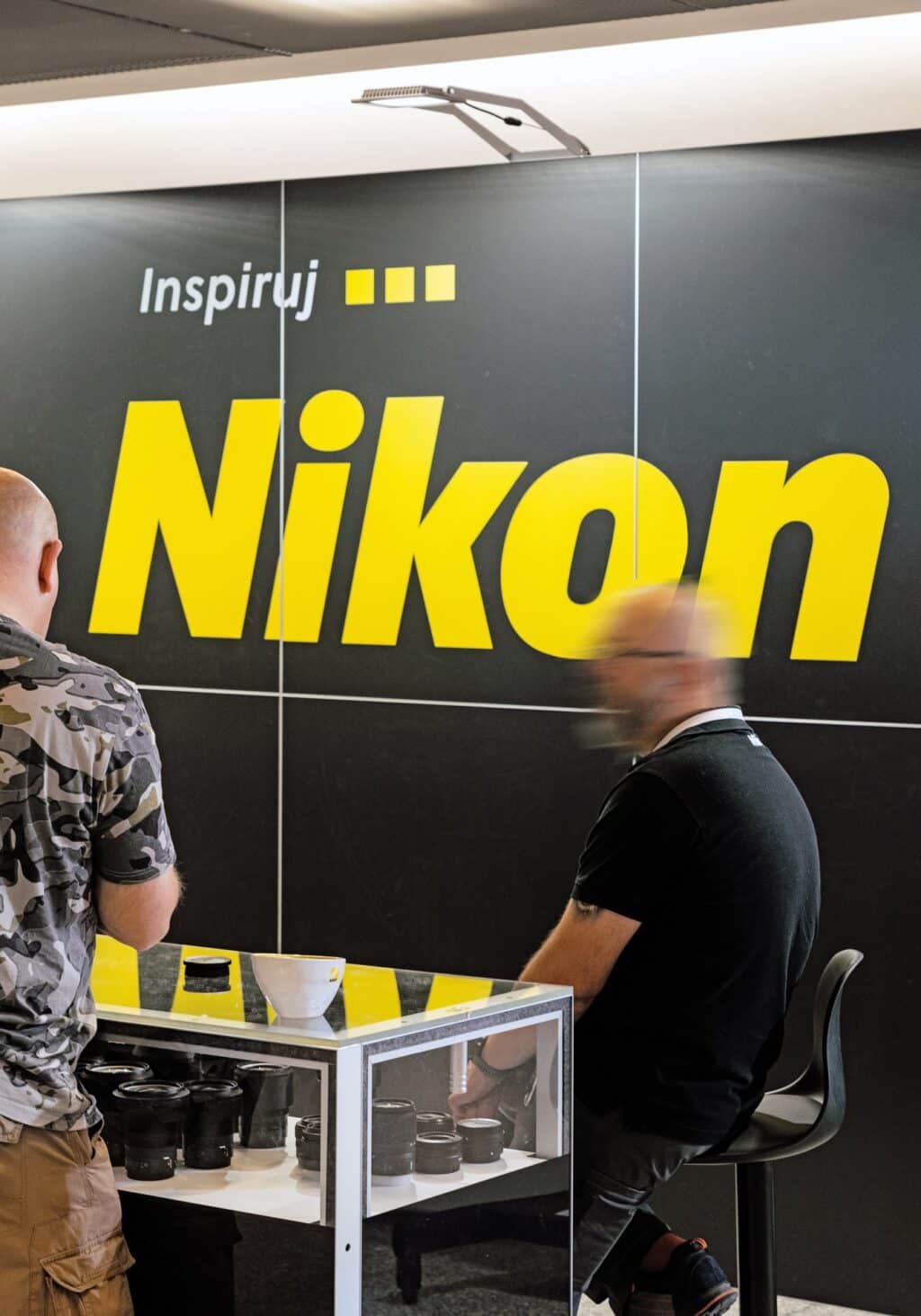 Stoisko targowe Nikon — projekt i produkcja Clever Frame
