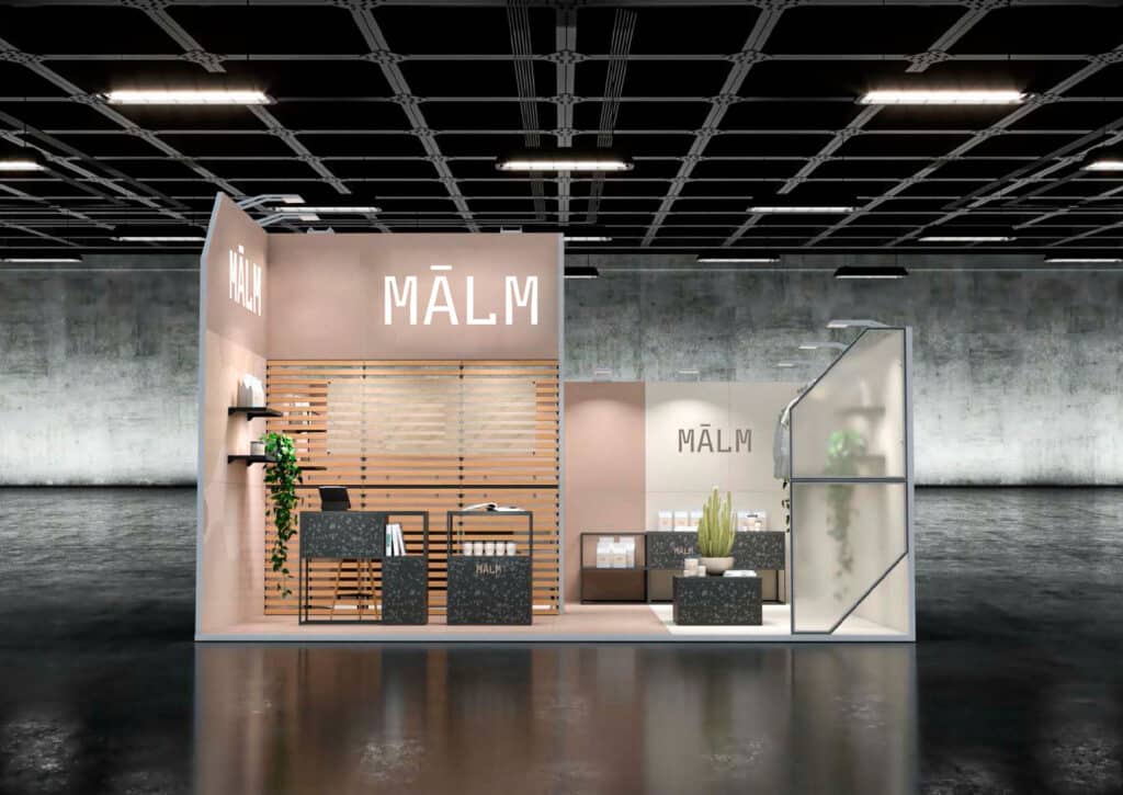 Stoisko na targi Dental Medica Show i inne targi medyczne — projekt Clever Frame