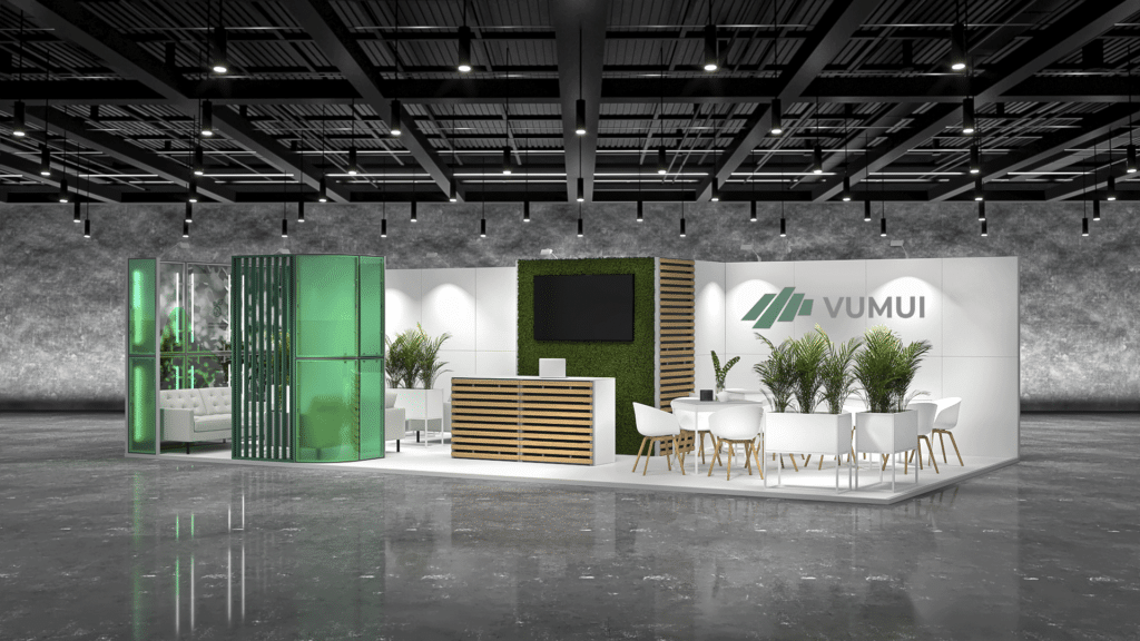 ITM Industry Europe - stoisko na targi przemysłowe, projekt Clever Frame