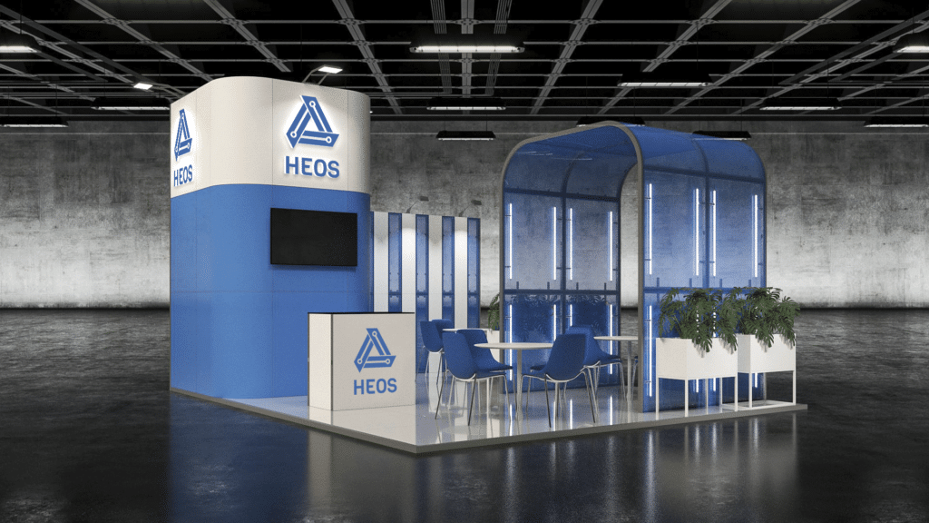 ITM Industry Europe - stoisko na targi przemysłowe, projekt Clever Frame