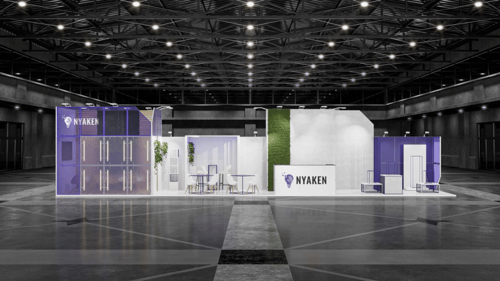 ITM Industry Europe - stoisko na targi przemysłowe, projekt Clever Frame