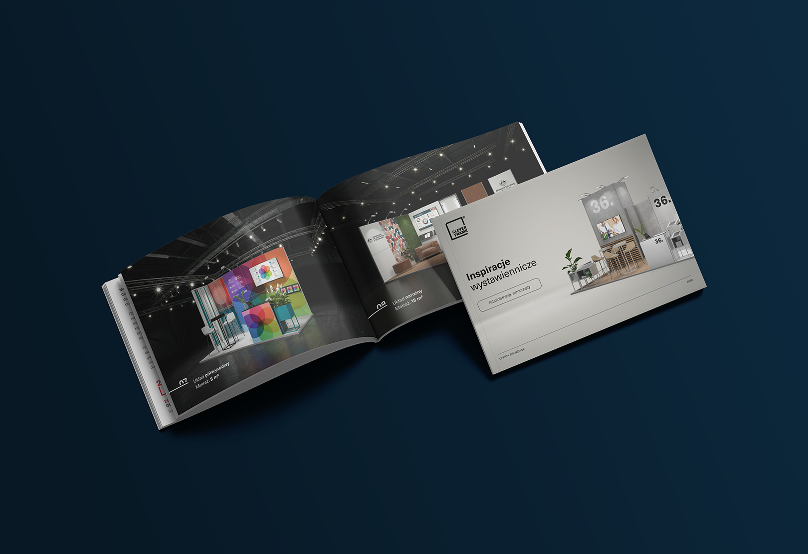 Katalog PDF – stoiska targowe dla administracji, dyplomacji i NGO – Clever Frame