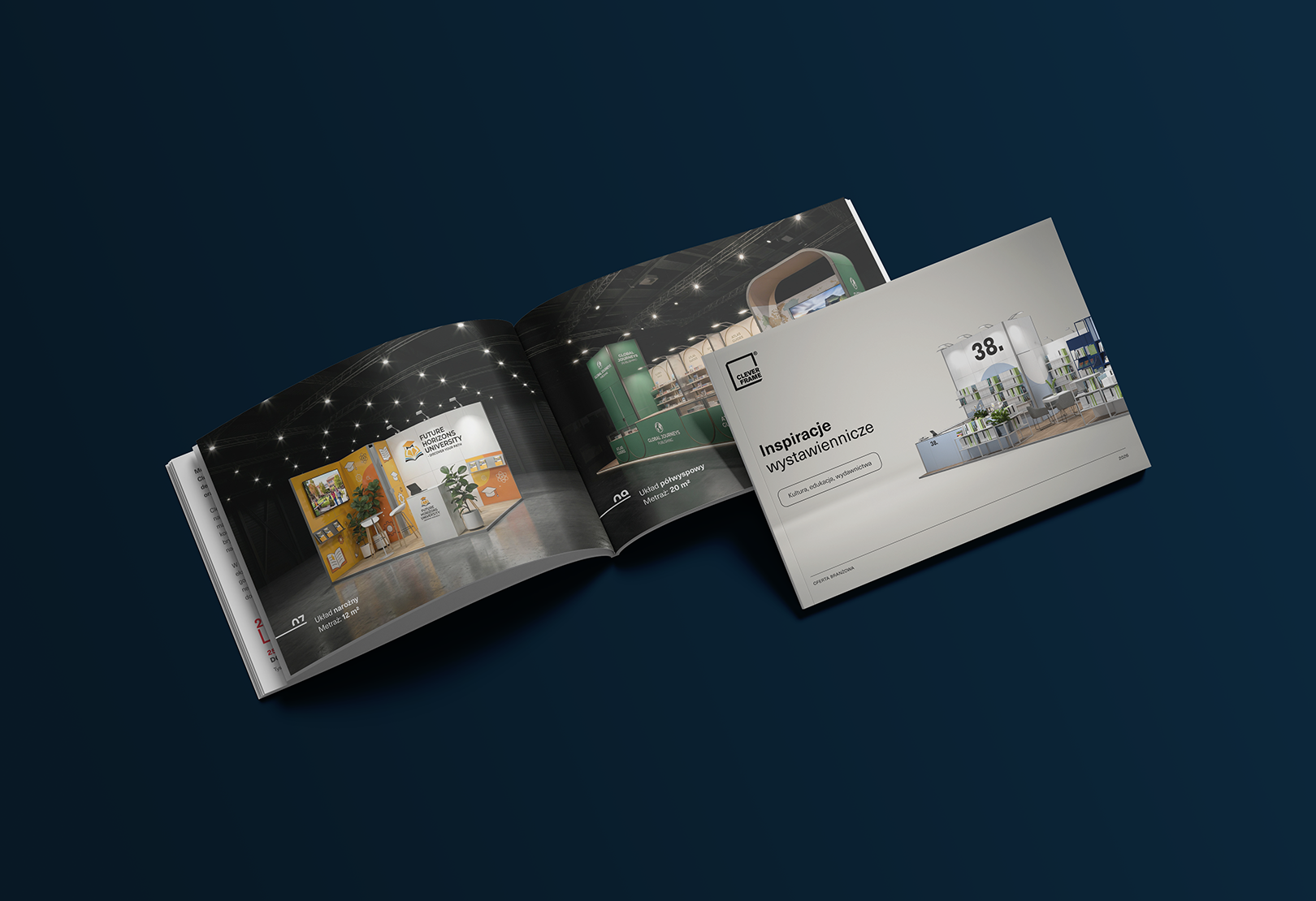 Katalog PDF – stoiska targowe dla edukacji, kultury i wydawnictw – Clever Frame