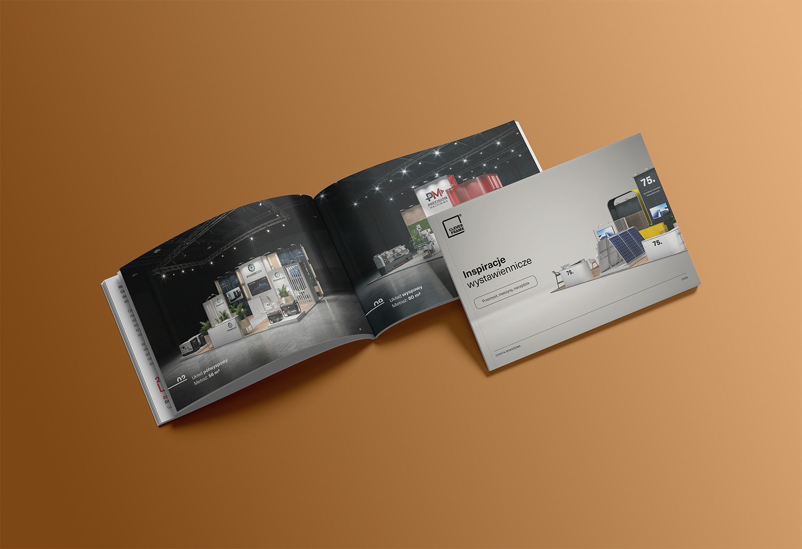 Katalog PDF – stoiska targowe dla branży maszyn i narzędzi – Clever Frame
