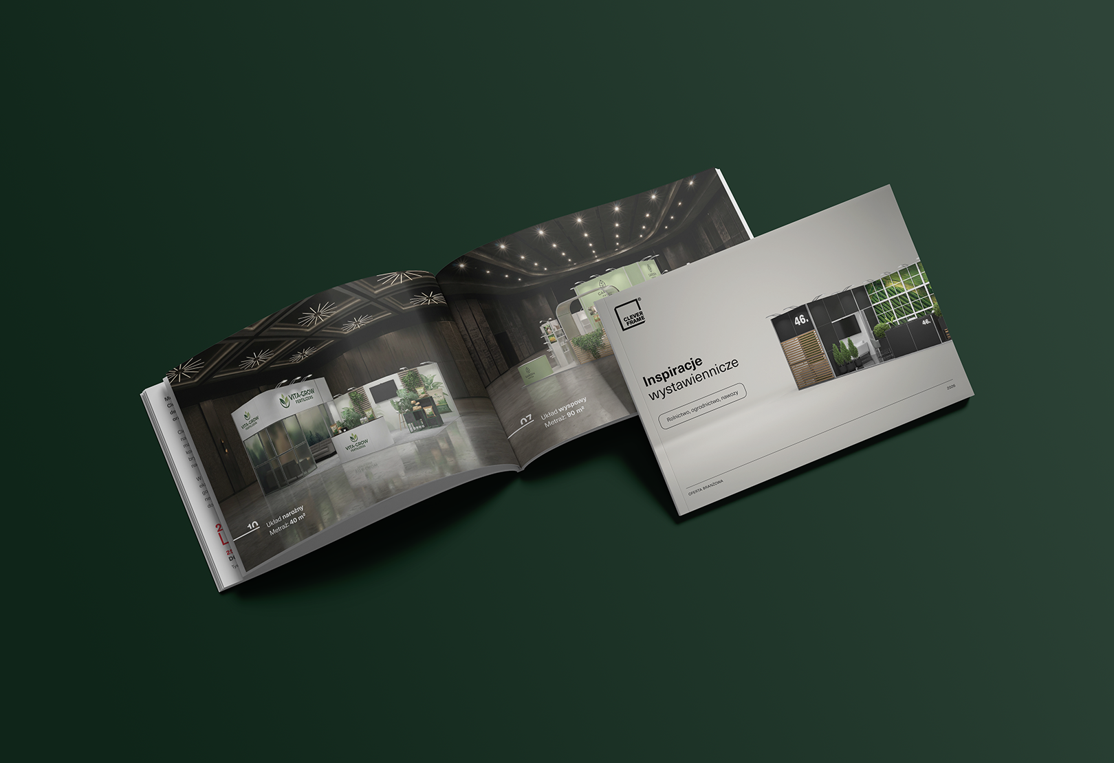 Katalog PDF – stoiska targowe dla rolnictwa i ogrodnictwa – Clever Frame