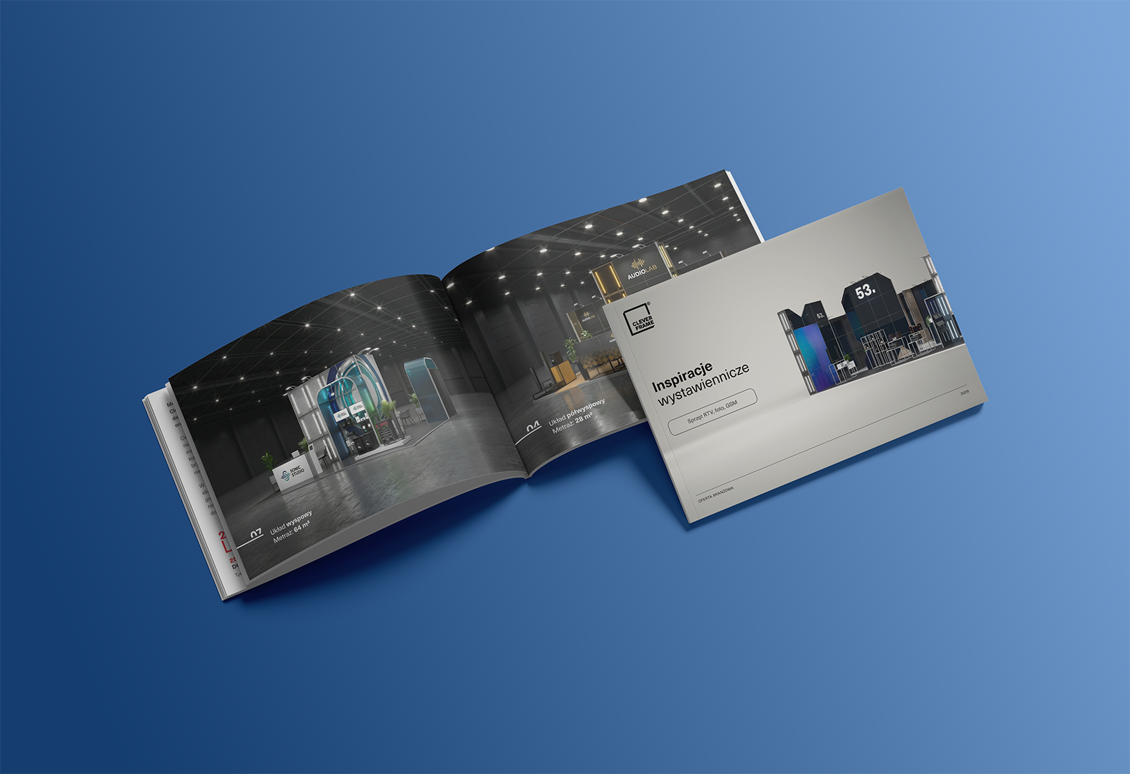Katalog PDF – stoiska targowe dla branży RTV, foto i GSM – Clever Frame