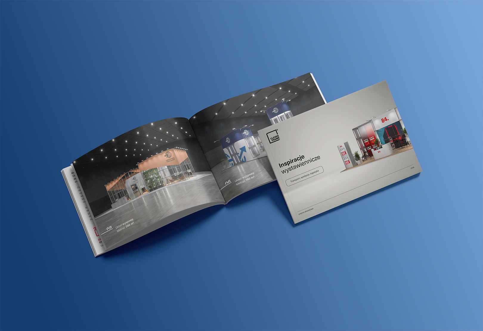 Katalog PDF – stoiska targowe dla branży TSL – Clever Frame