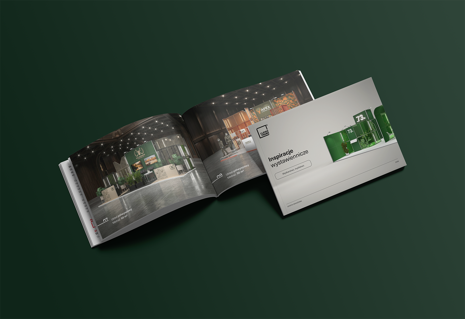 Katalog PDF – stoiska targowe dla wędkarstwa i łowiectwa – Clever Frame