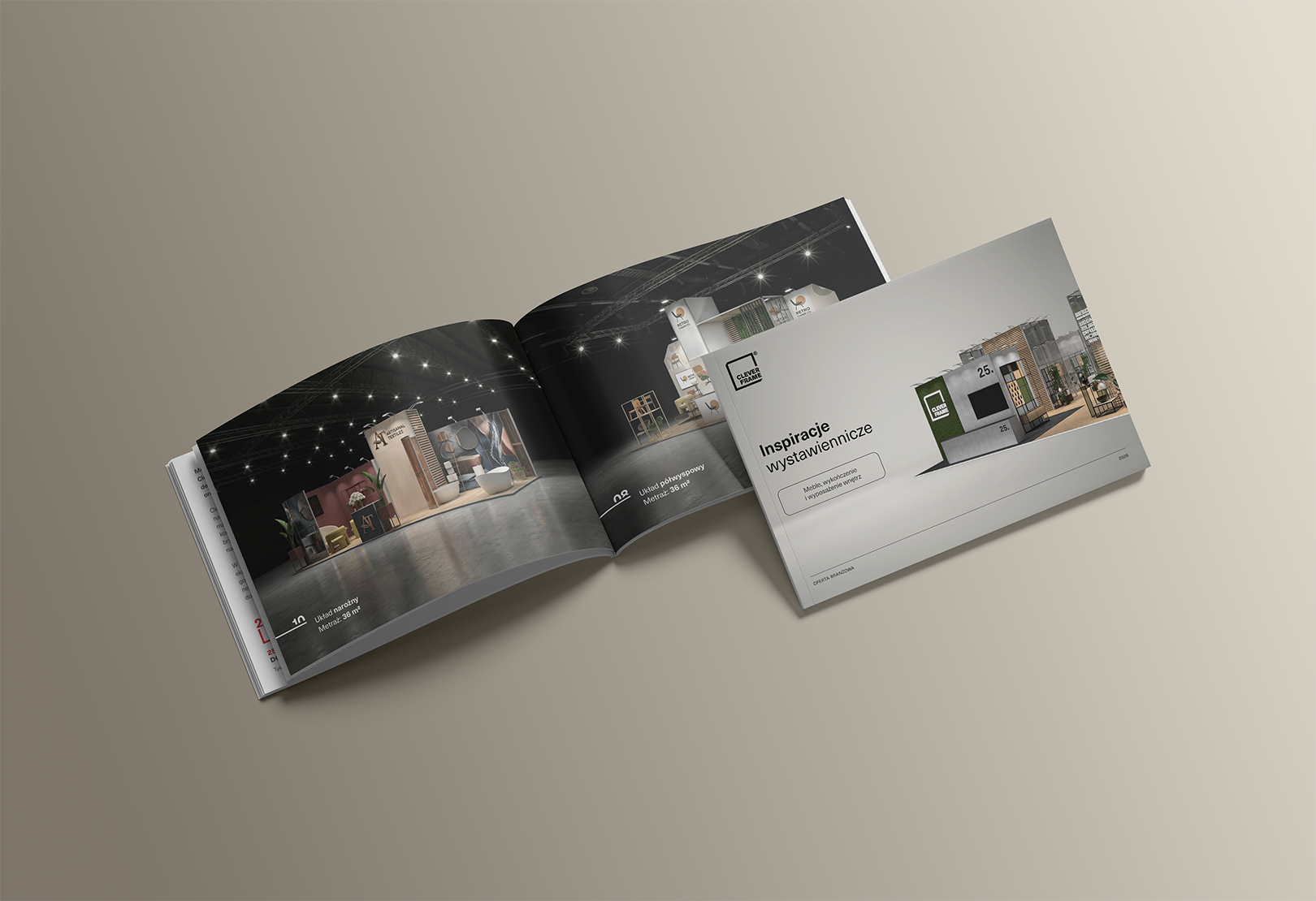 Katalog PDF – stoiska targowe dla branży wnętrzarskiej i meblowej – Clever Frame